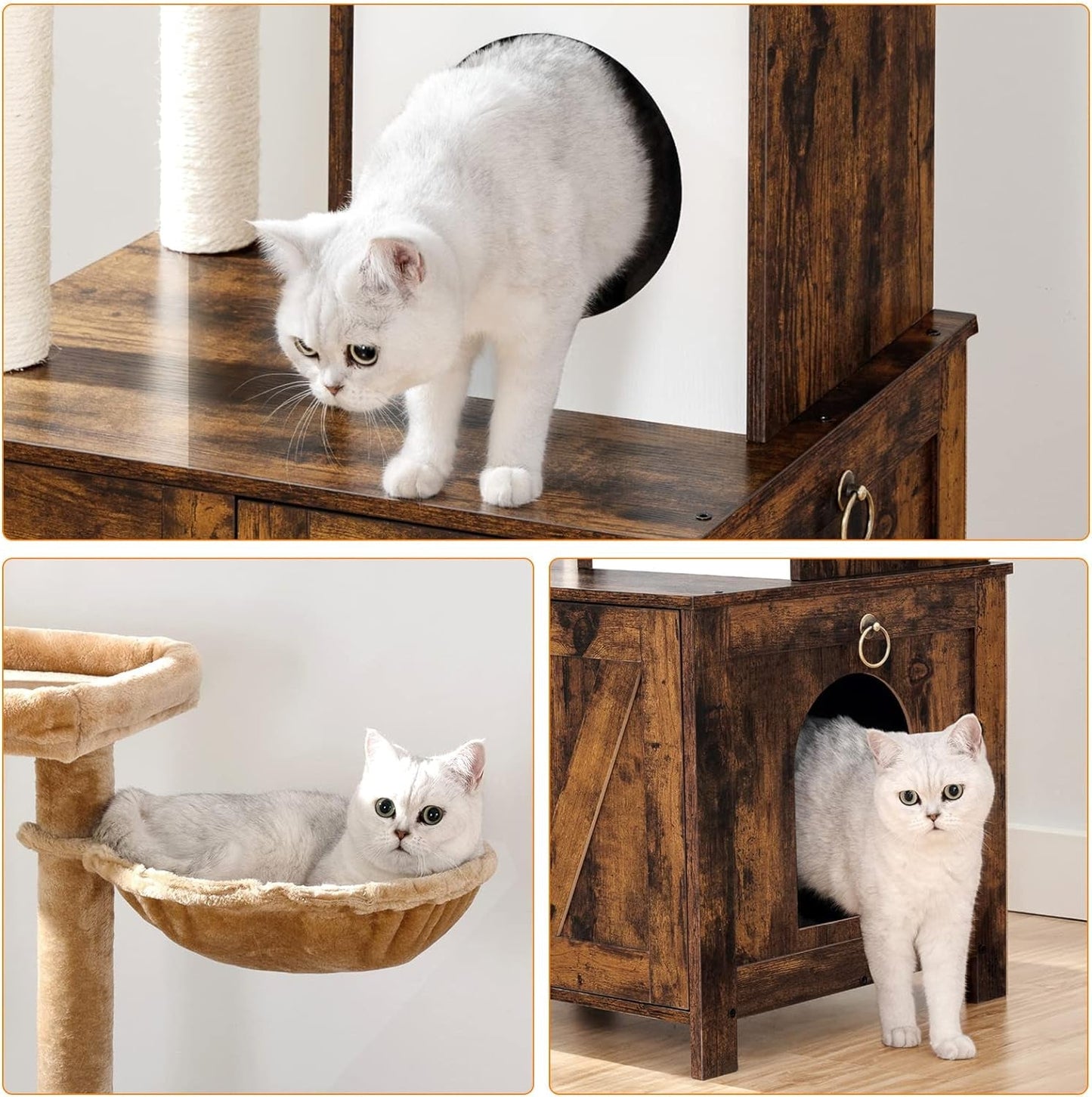 2 - In - 1 Multi Katzenschrank - FlowDo - Animals